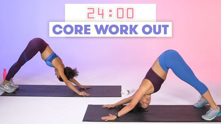 24-Minute Core-Focused Full-Body Workout | SELF